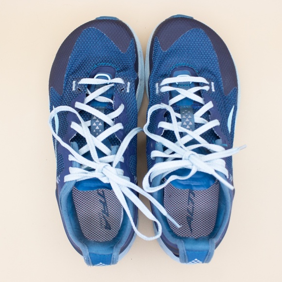 Altra Timp 4 Blue Trail Running Shoes ALOA548C302 Women's Size 8 - Picture 5 of 8